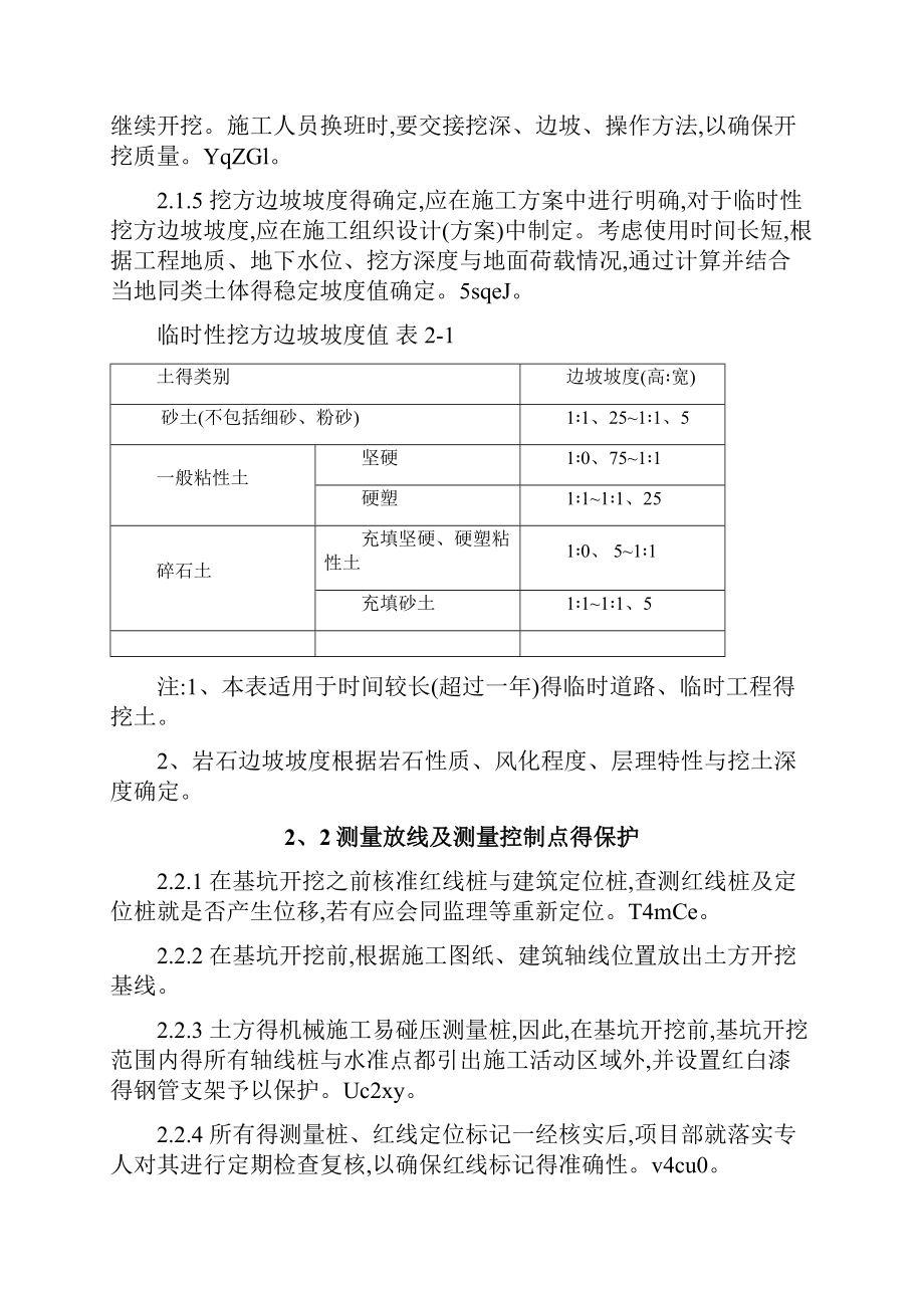 土方开挖作业指导书.docx_第2页