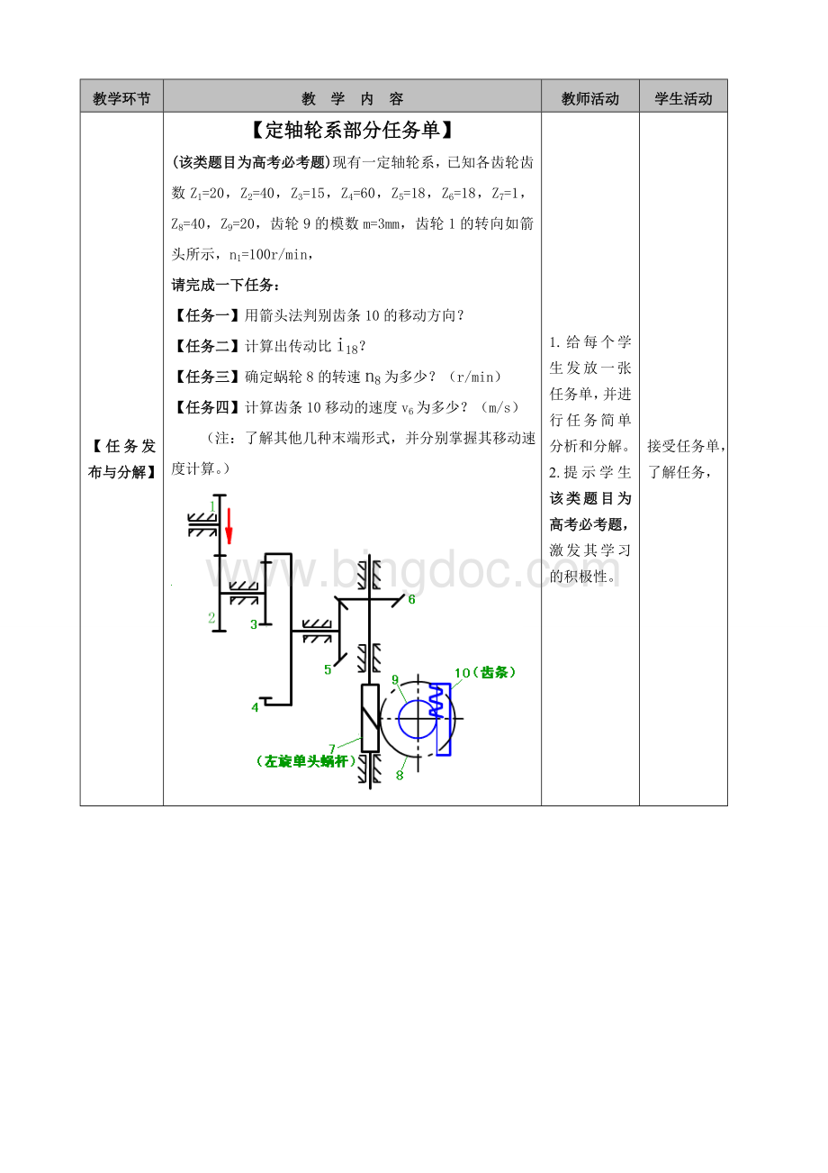 轮系-定轴轮系教案(2)-(公开课).docx_第2页