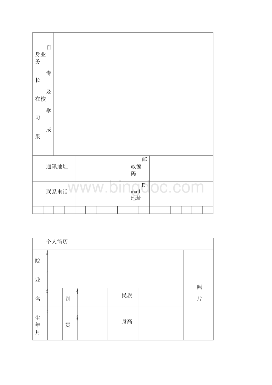 审计员简历模板.docx_第2页