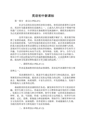 英语初中新课标文档格式.docx