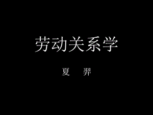 劳动关系学.ppt