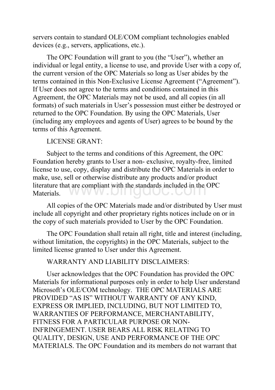 OPC DA 205a SpecificationWord文件下载.docx_第3页