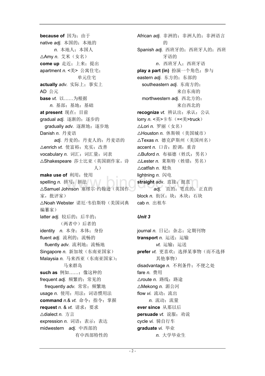 人教版高中英语全部单词表.doc_第2页