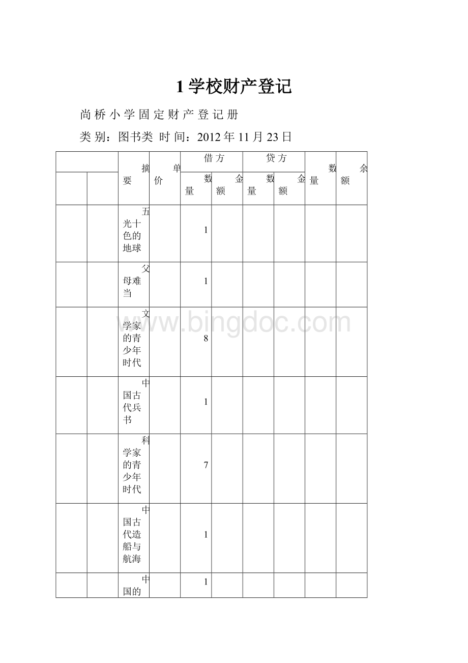 1学校财产登记Word格式文档下载.docx_第1页