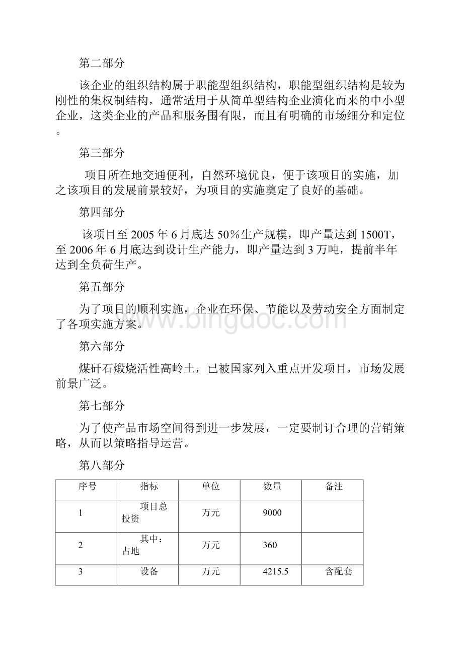 煤矸石煅烧活性高岭土项目可行性实施报告.docx_第2页