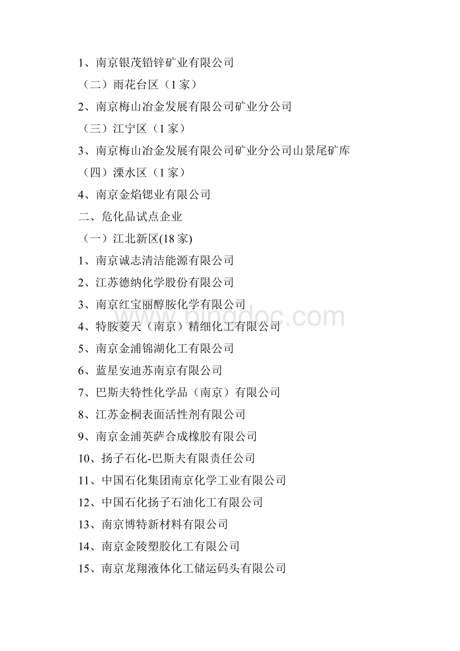 南京开展双重预防机制建设试点工作方案文档格式.docx_第3页