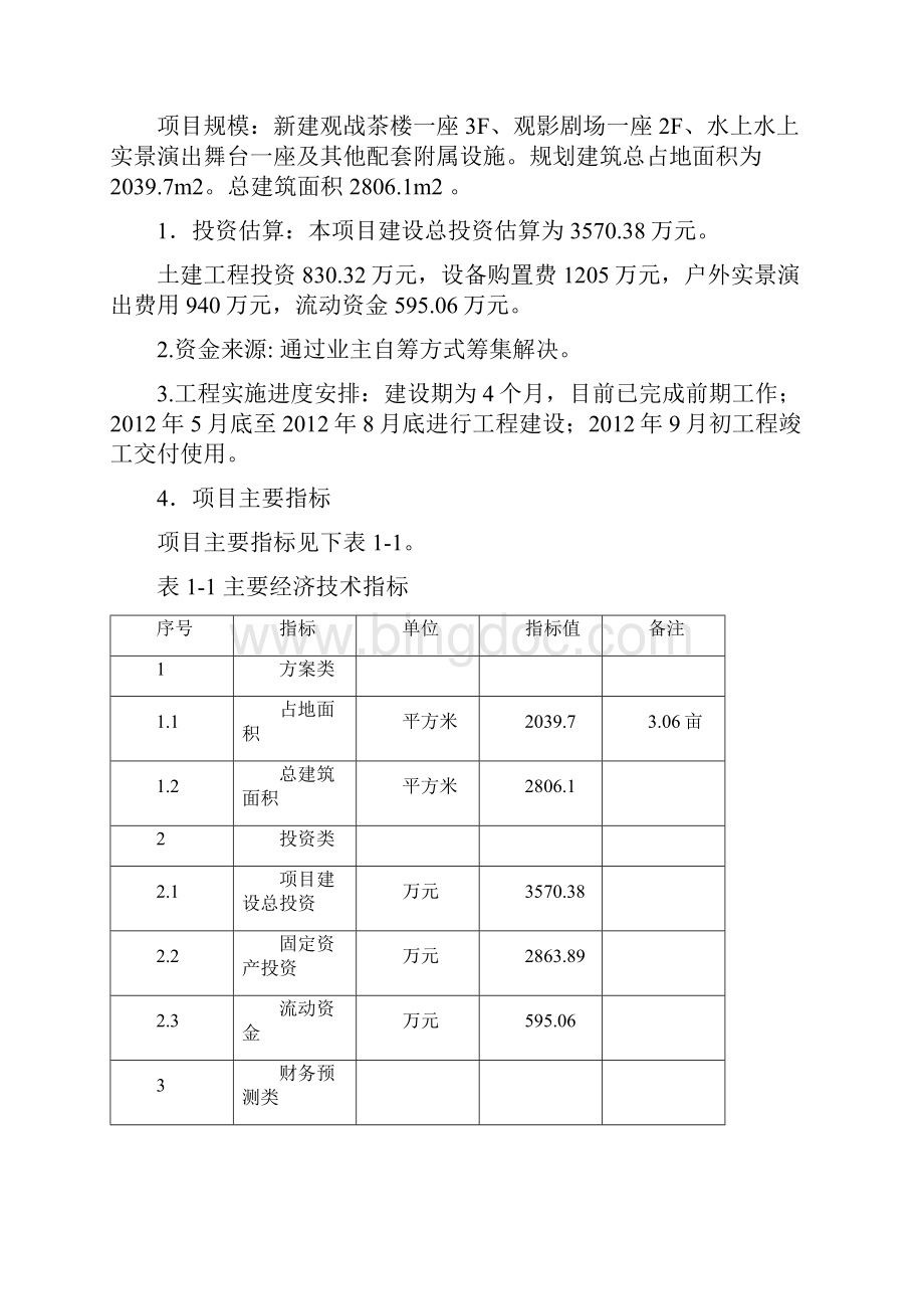 XX水上实景演出项目建设可行性研究报告Word格式.docx_第3页