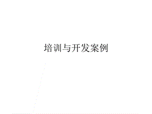 培训与开发案例.pptx