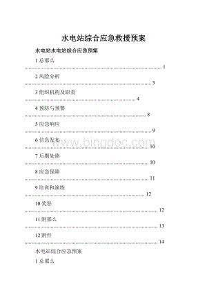 水电站综合应急救援预案.docx