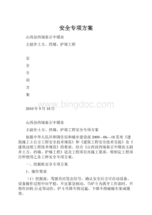 安全专项方案.docx