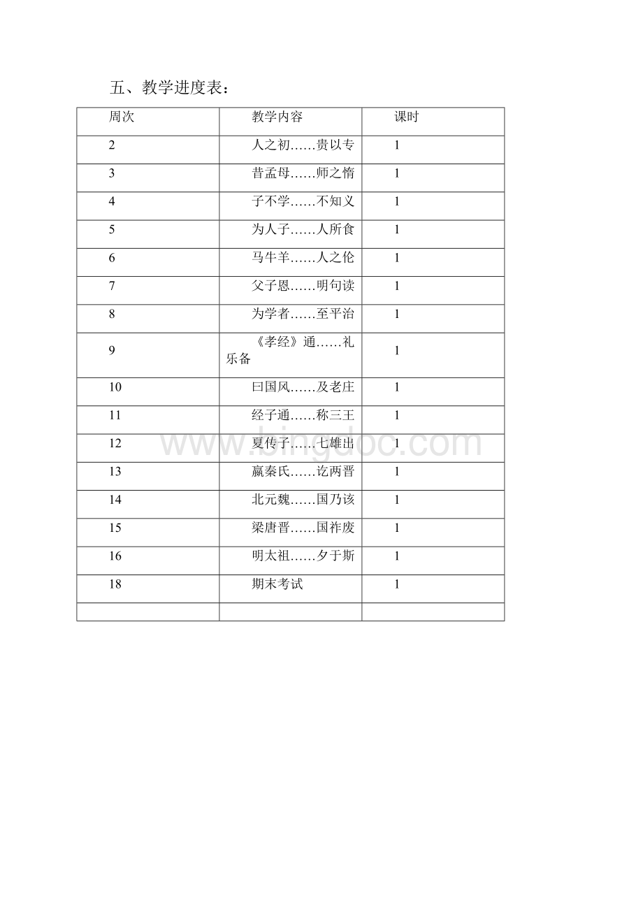 三字经教学计划文档格式.docx_第2页