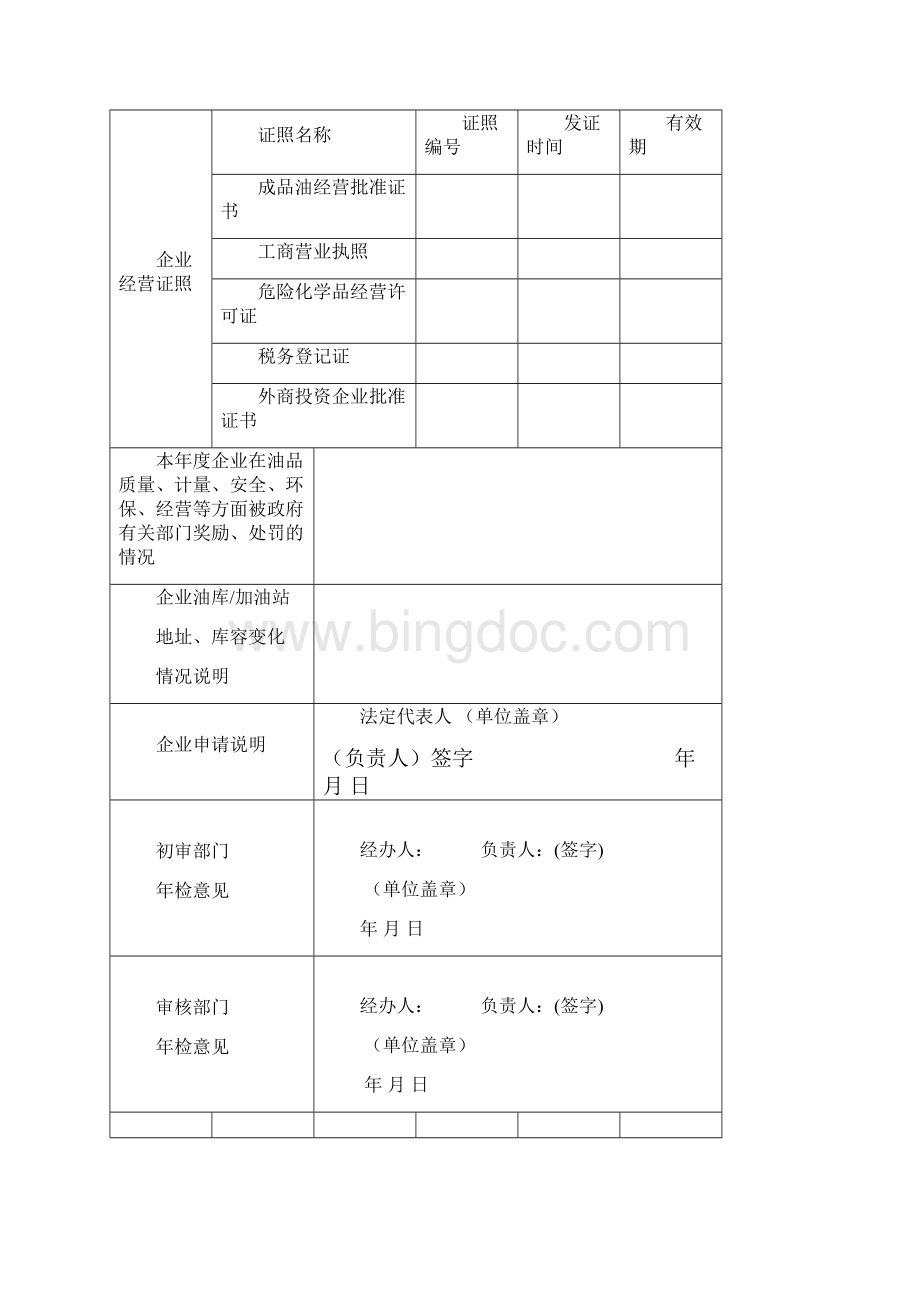 成品油零售企业情况登记表Word文档下载推荐.docx_第3页