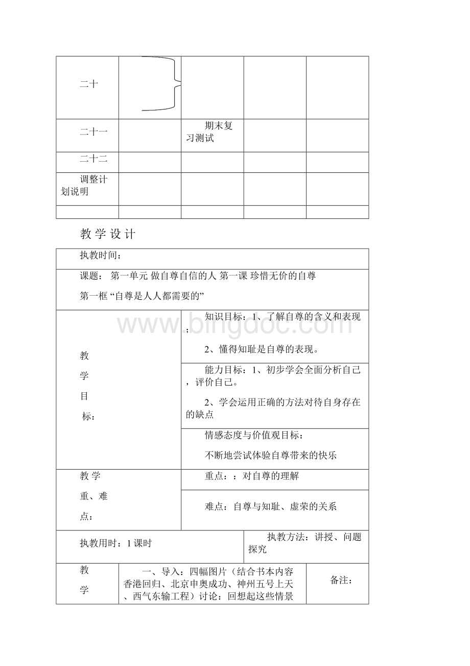 人教版七年级思想品德下册教案全.docx_第3页