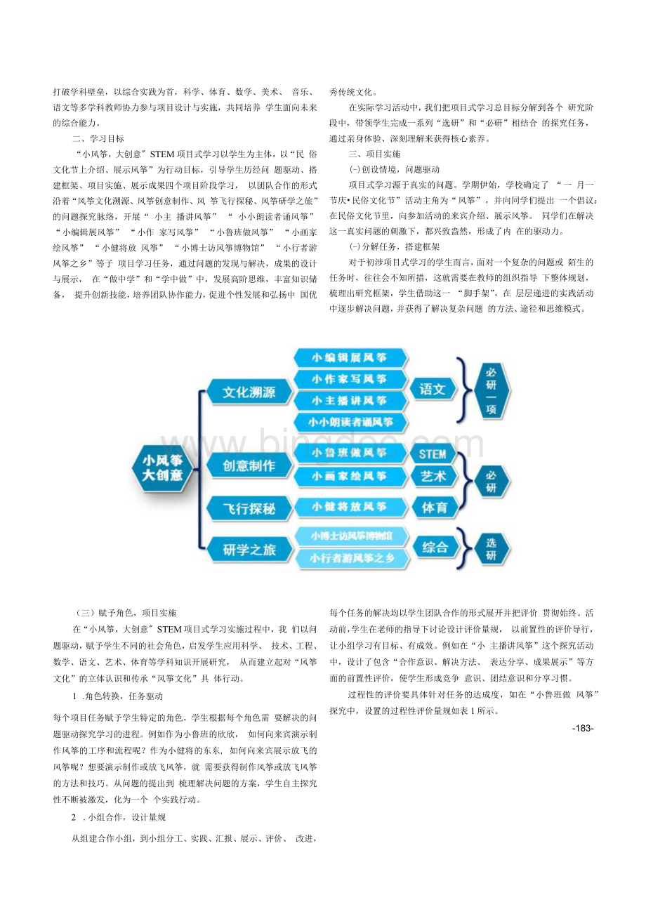 “小风筝,大创意”小学STEM项目式学习活动案例.docx_第2页