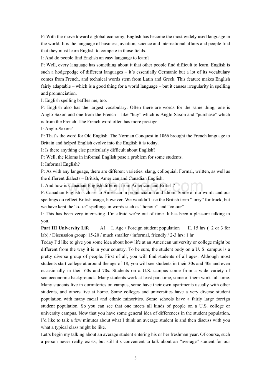 英语听力入门stepbystep3000第一册答案及原文.doc_第3页