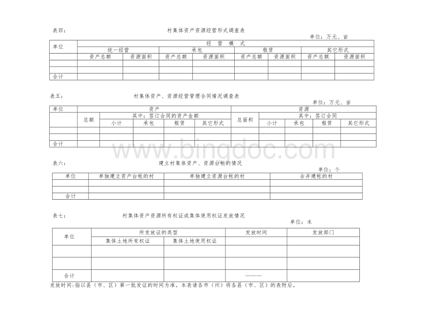 农村集体资产资源调查表Word格式文档下载.doc_第2页