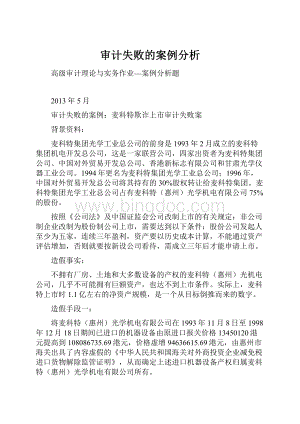 审计失败的案例分析文档格式.docx