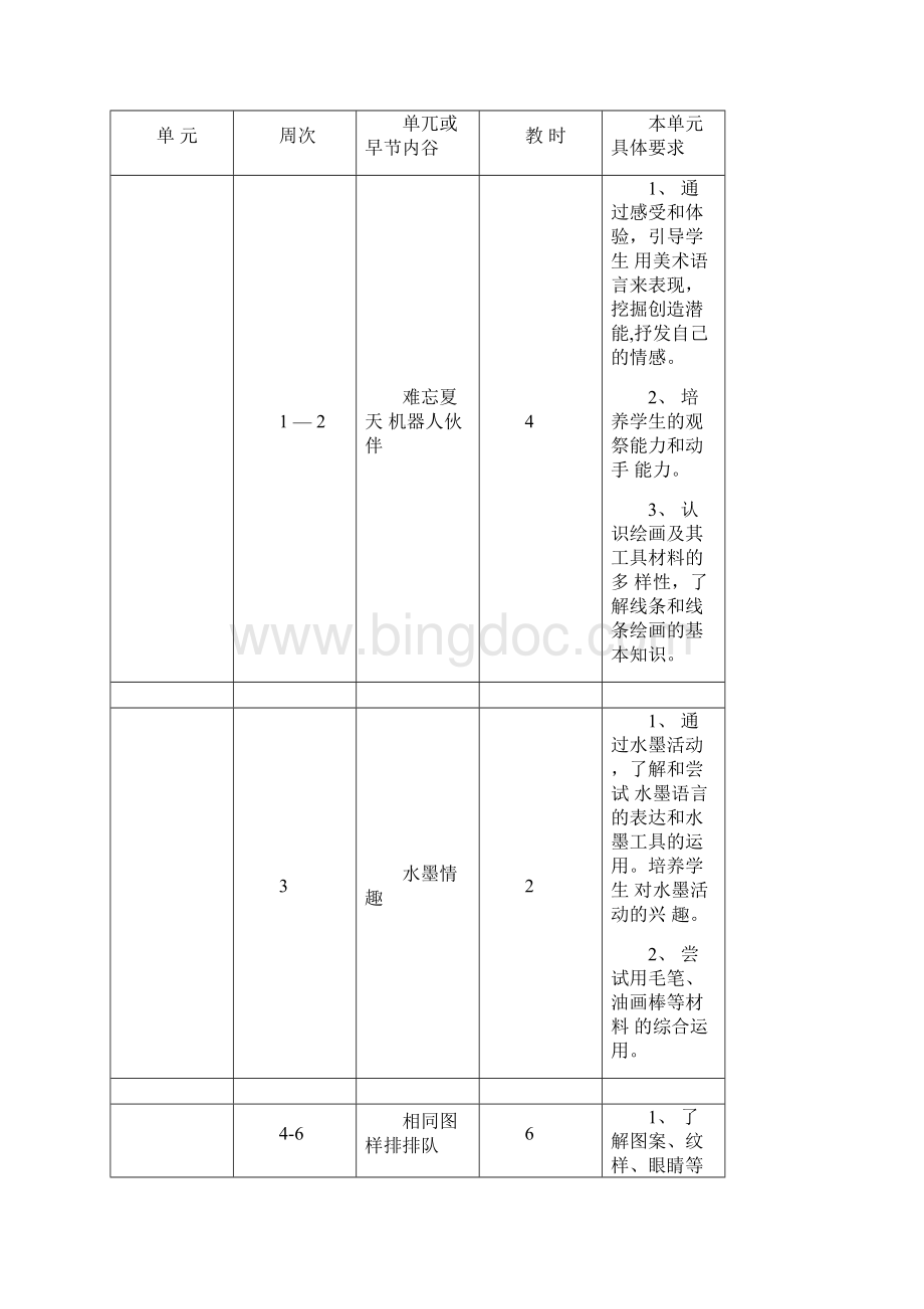 苏教版小学二年级第3册美术教案.docx_第3页