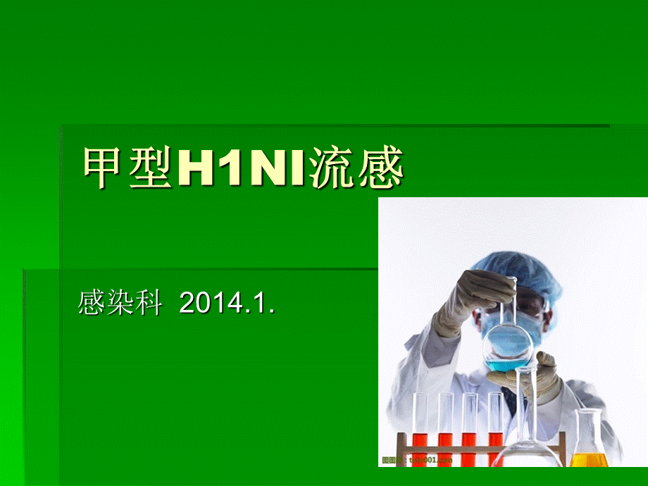 甲型H1NI流感.ppt