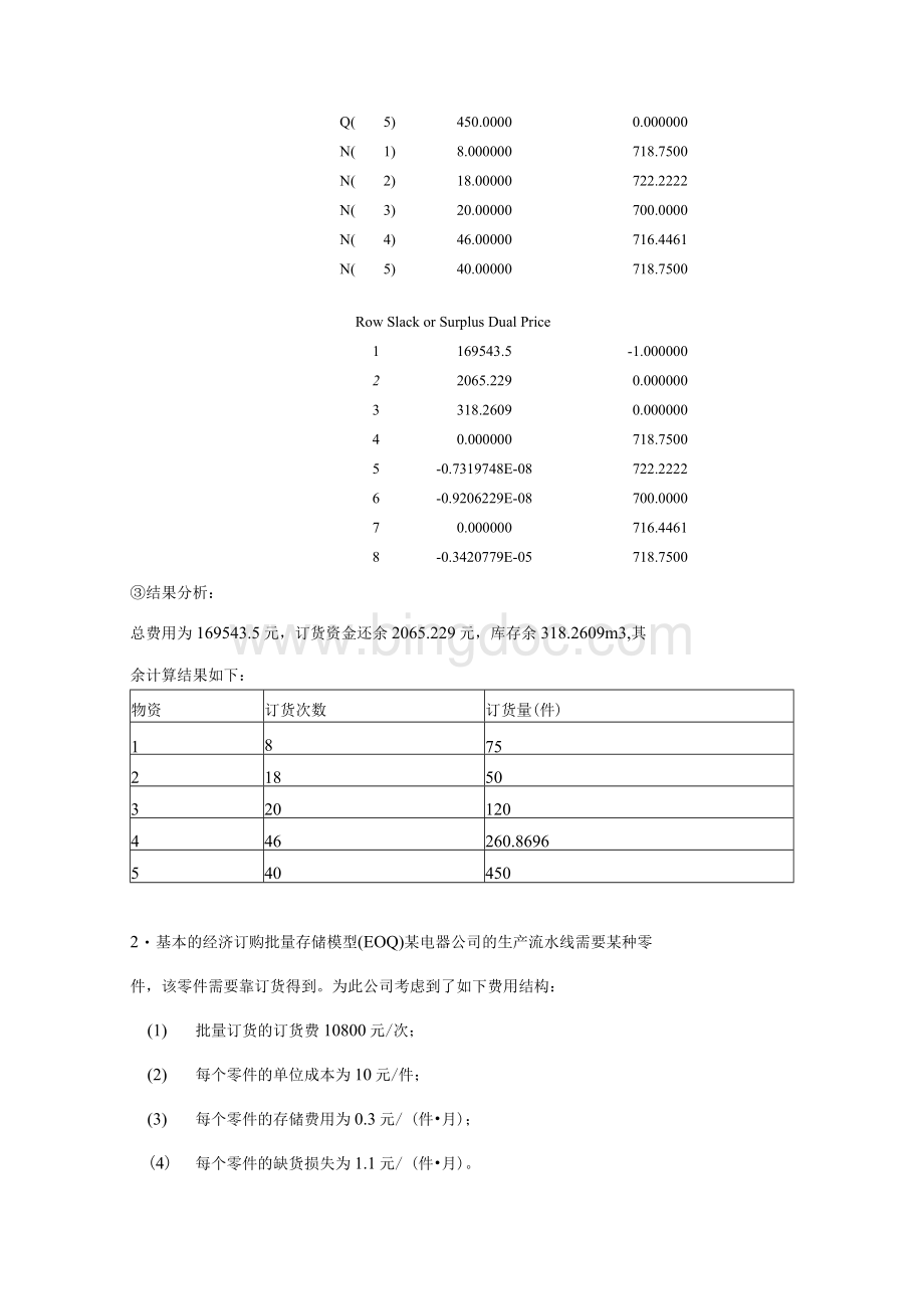 实验8_存储论问题的编程实现Word格式.docx_第3页