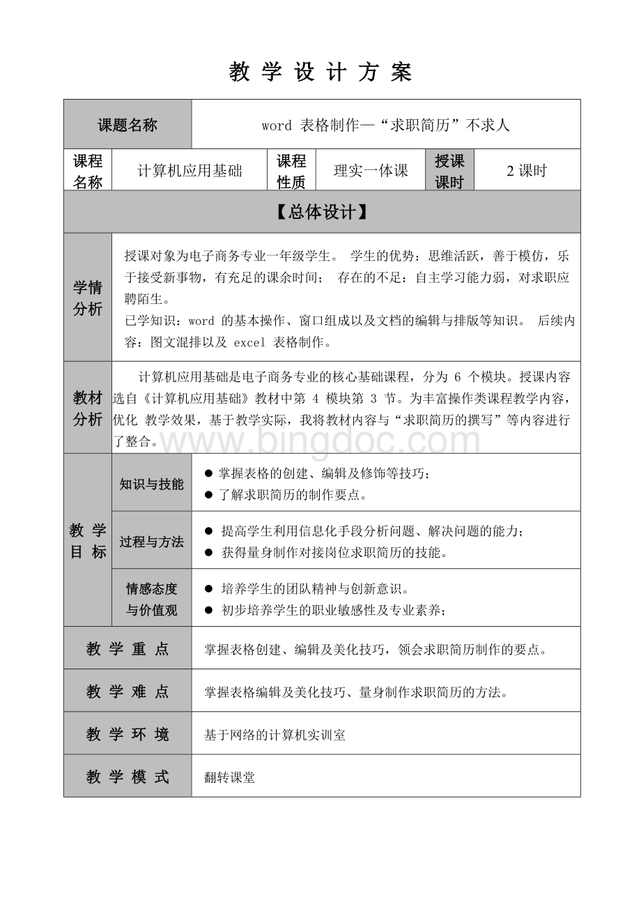 2018-年湖南省职业院校技能竞赛教师职业能力比赛教案.docx_第2页