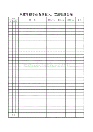 收入、支出台账.xls