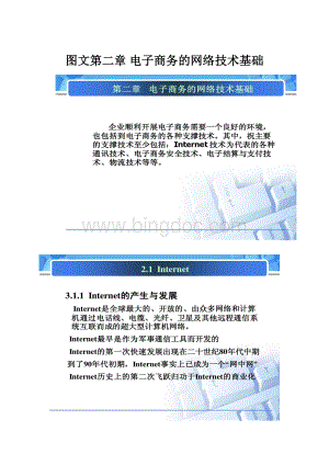 图文第二章 电子商务的网络技术基础.docx