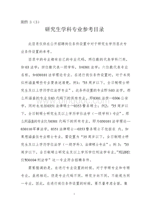 国家教育部学科专业目录及名称代码表.docx