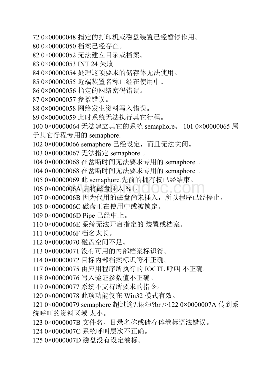 微软最新蓝屏代码.docx_第3页