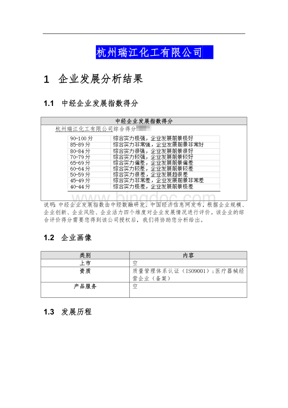 杭州瑞江化工有限公司介绍企业发展分析报告.docx_第2页