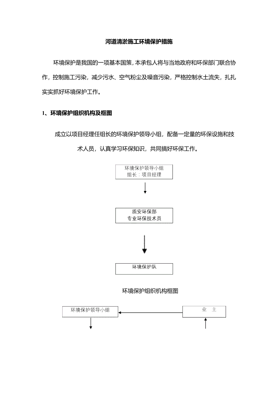 河道清淤施工环境保护措施Word文件下载.docx