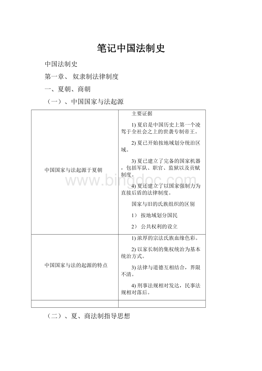 笔记中国法制史.docx_第1页