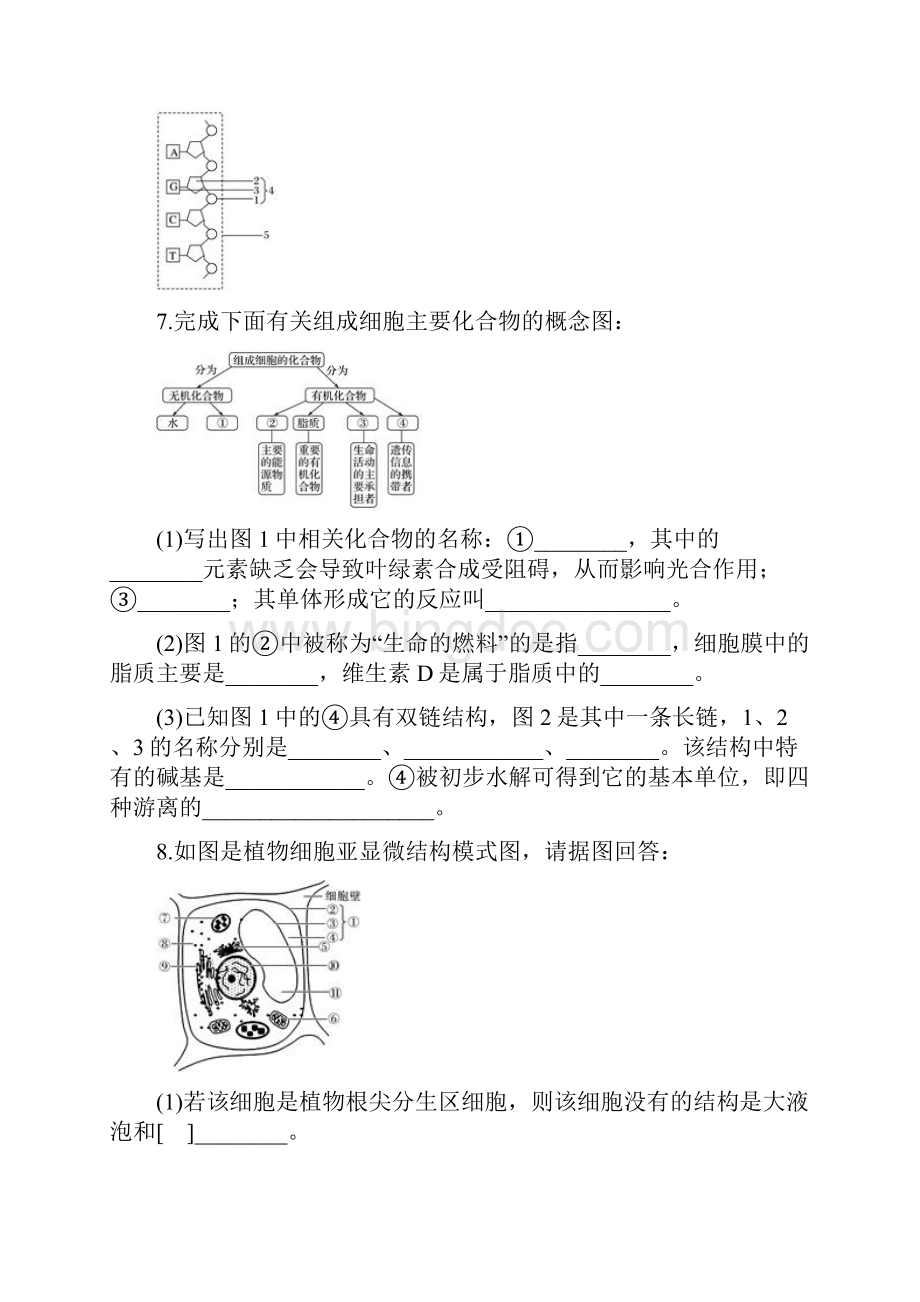 高三生物复习检测试题二IWord文档格式.docx_第3页