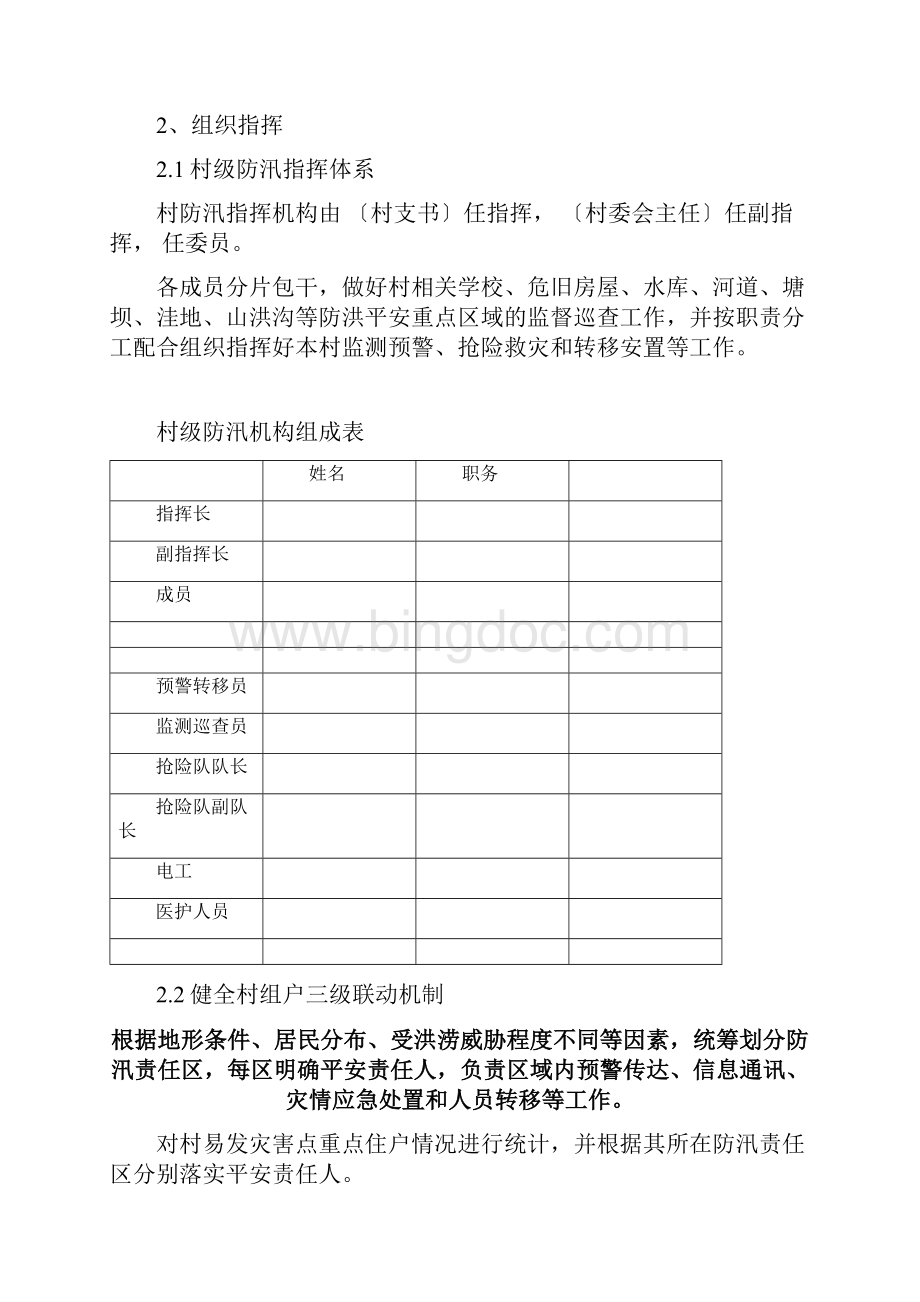 山洪灾害危险点监测巡查责任人职责Word文档格式.docx_第3页