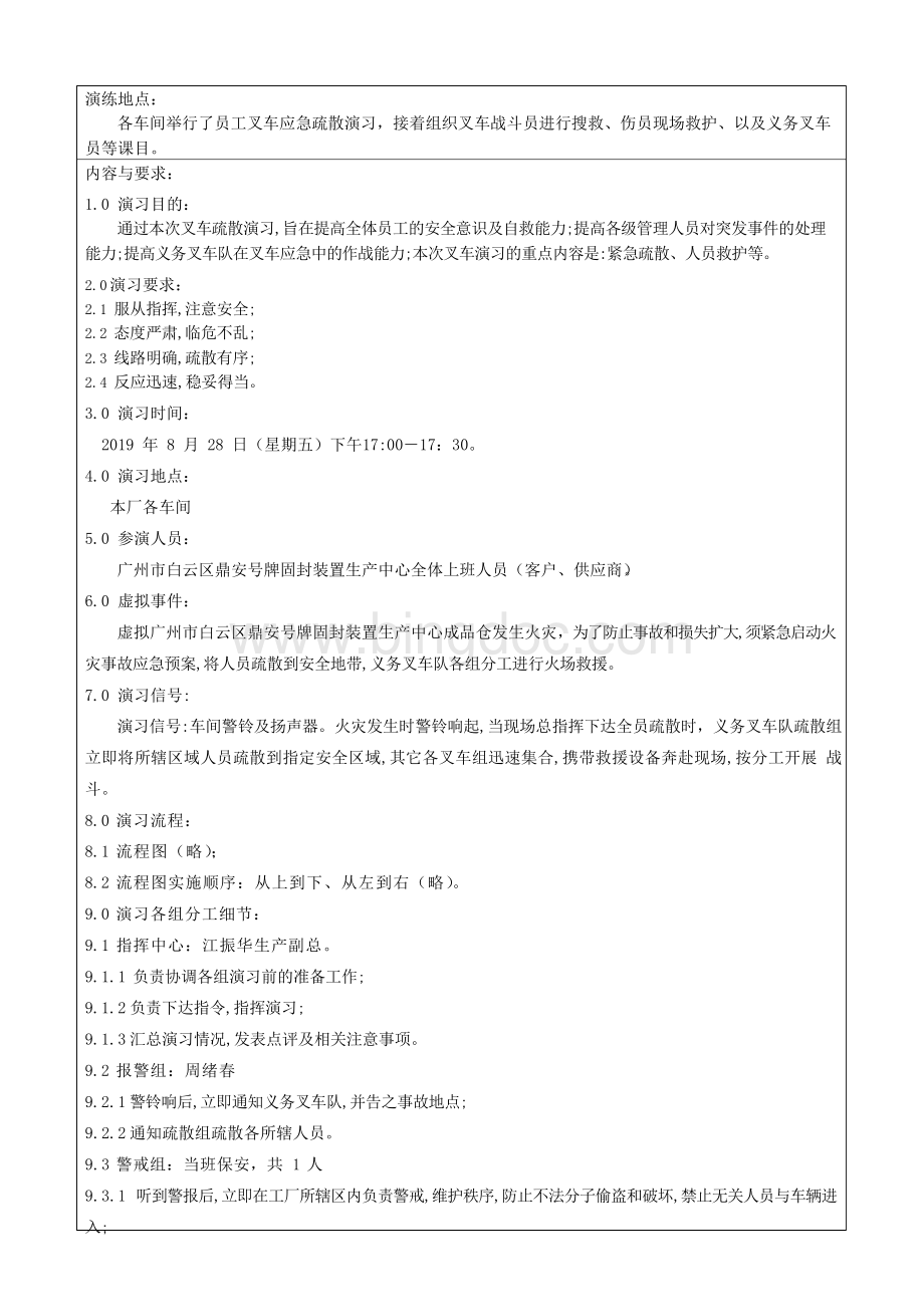 2019年叉车演习总结Word格式.docx_第2页