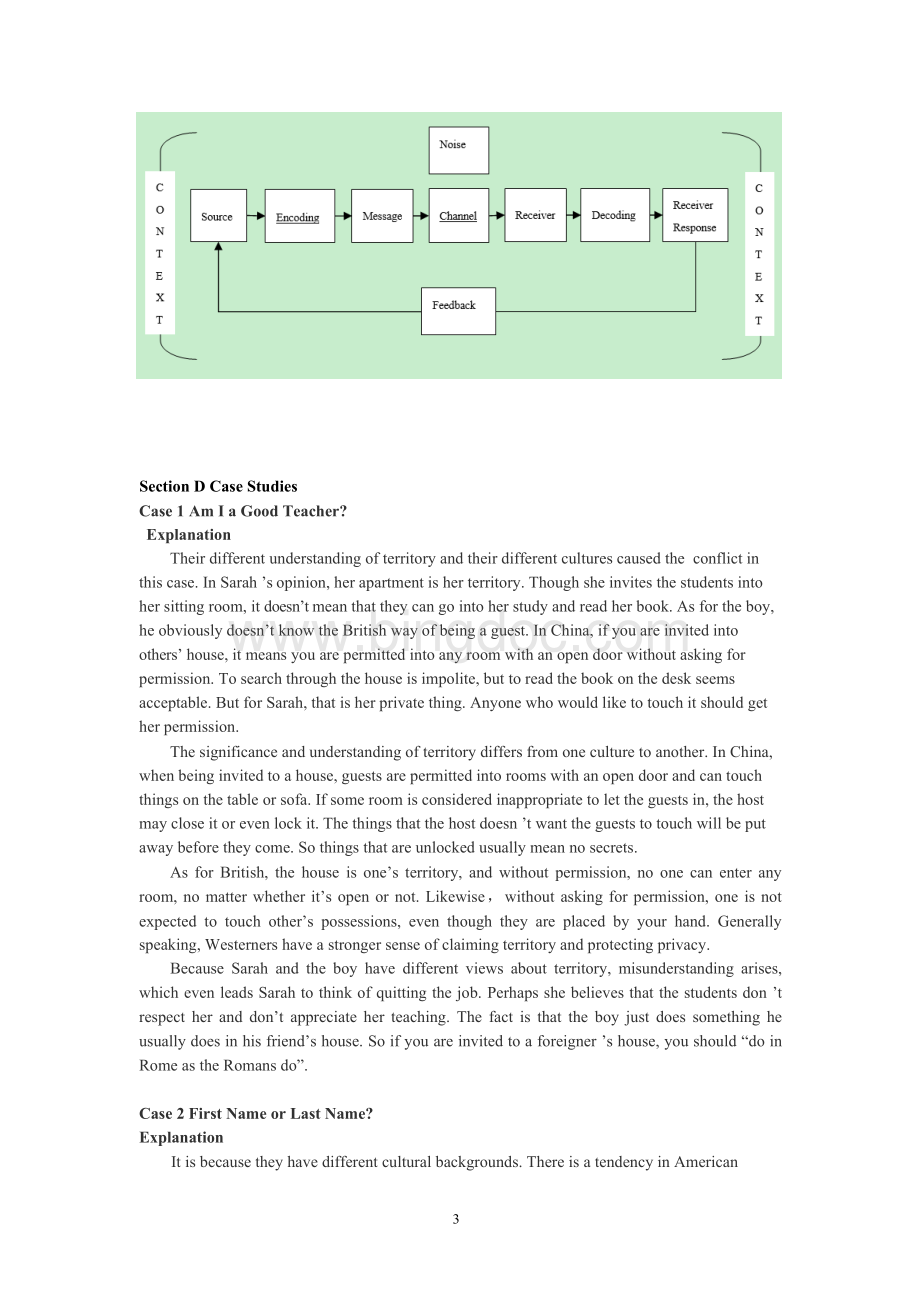 高教版跨文化交际与地球村民部分练习参考答案.docx_第3页