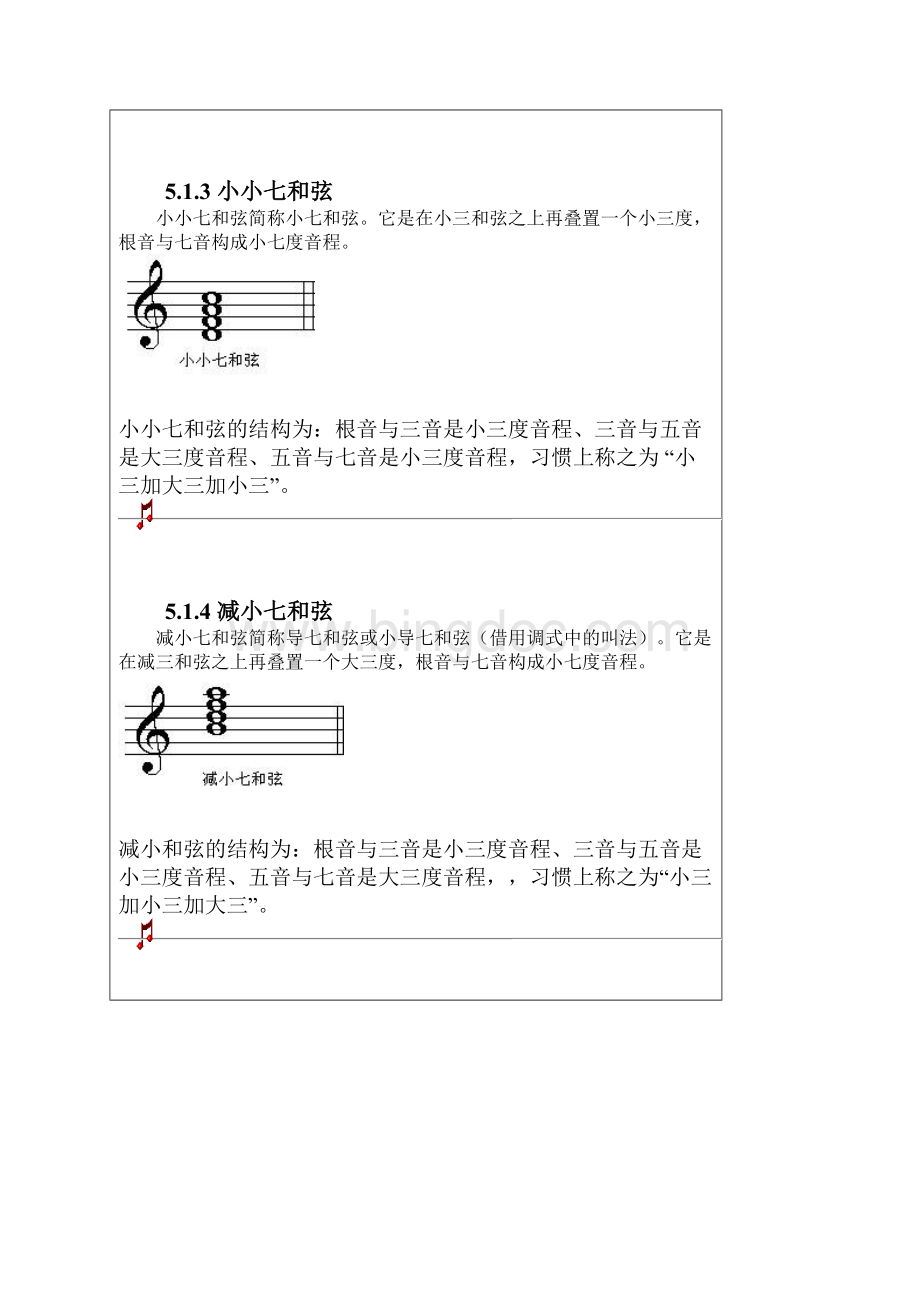 《乐理知识基础课程》0305音程及和弦七和弦Word格式.docx_第3页