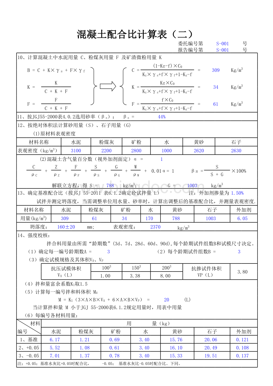 混凝土配合比自动计算表.xls_第3页