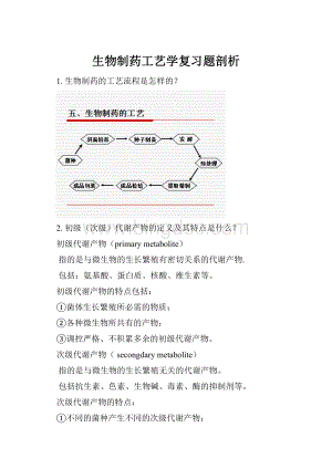 生物制药工艺学复习题剖析.docx