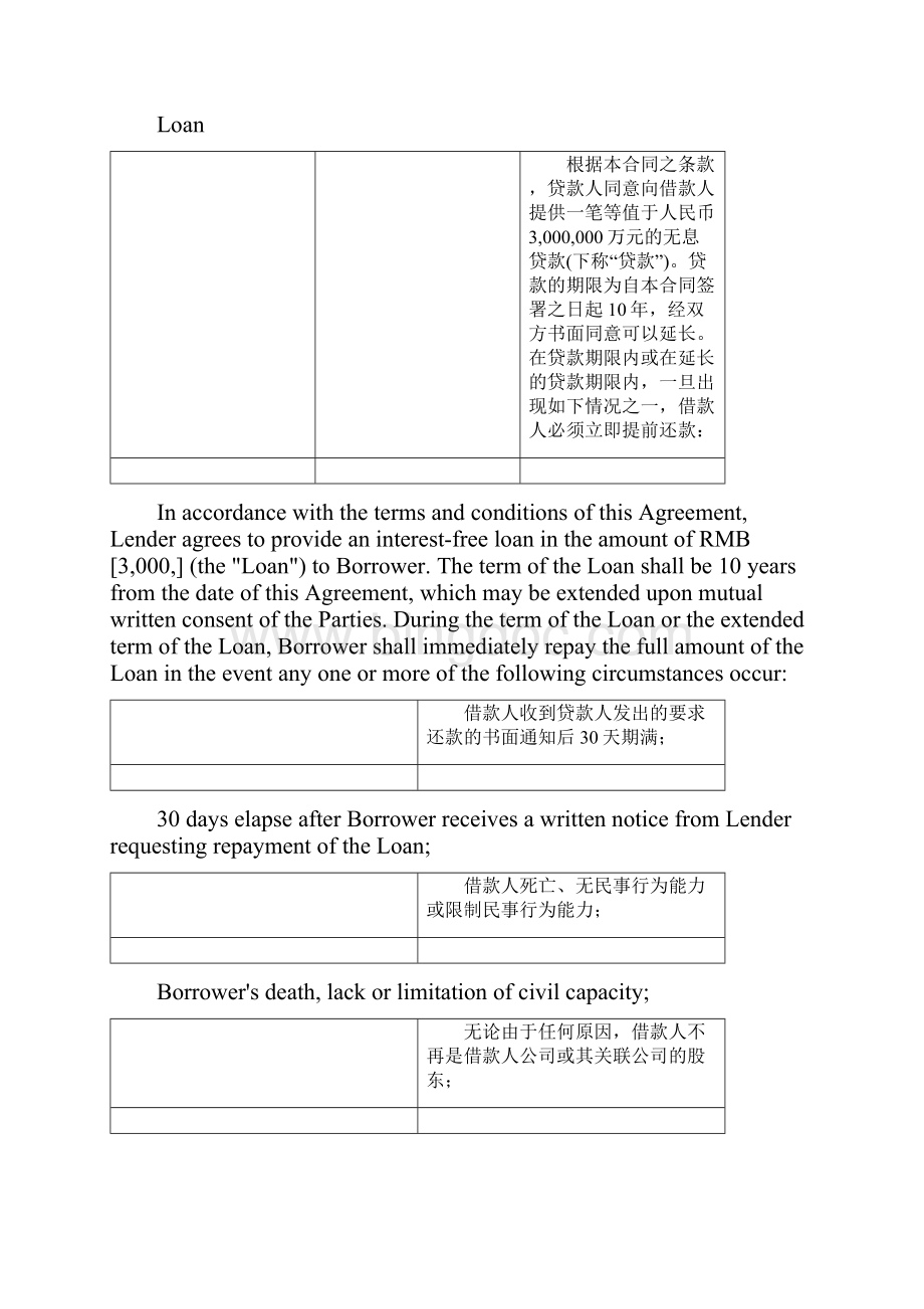 中英文贷款协议.docx_第3页