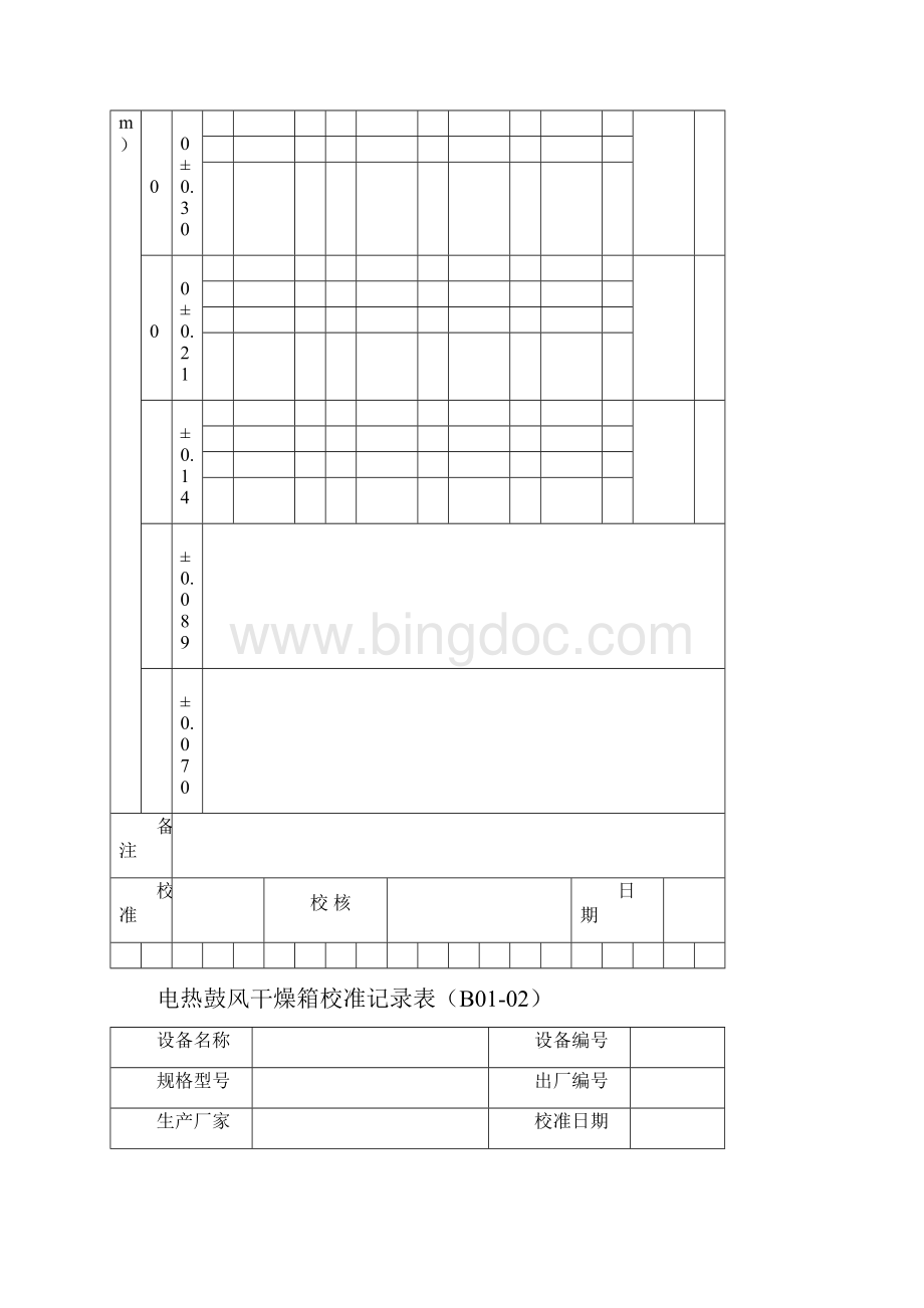 《公路工程试验检测仪器设备校准指南A4表格》Word格式文档下载.docx_第2页