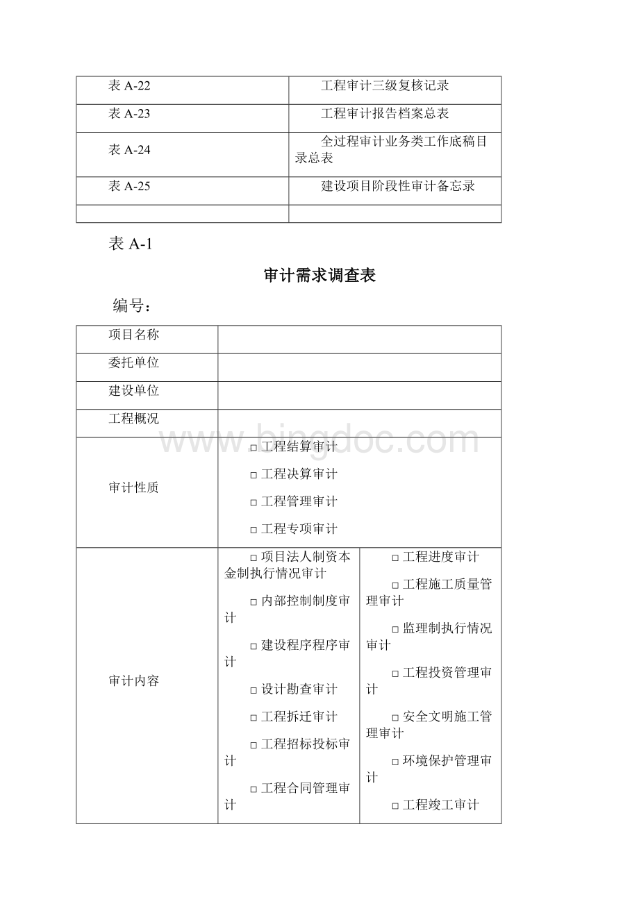 建设项目全过程跟踪审计表格综合类.docx_第2页