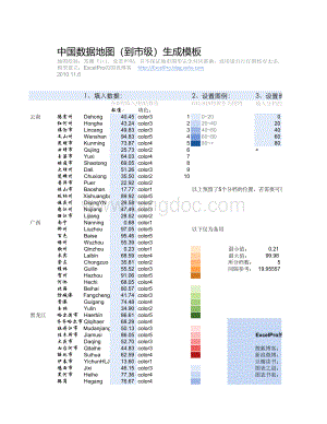 市级-中国数据地图--分档填色.xls