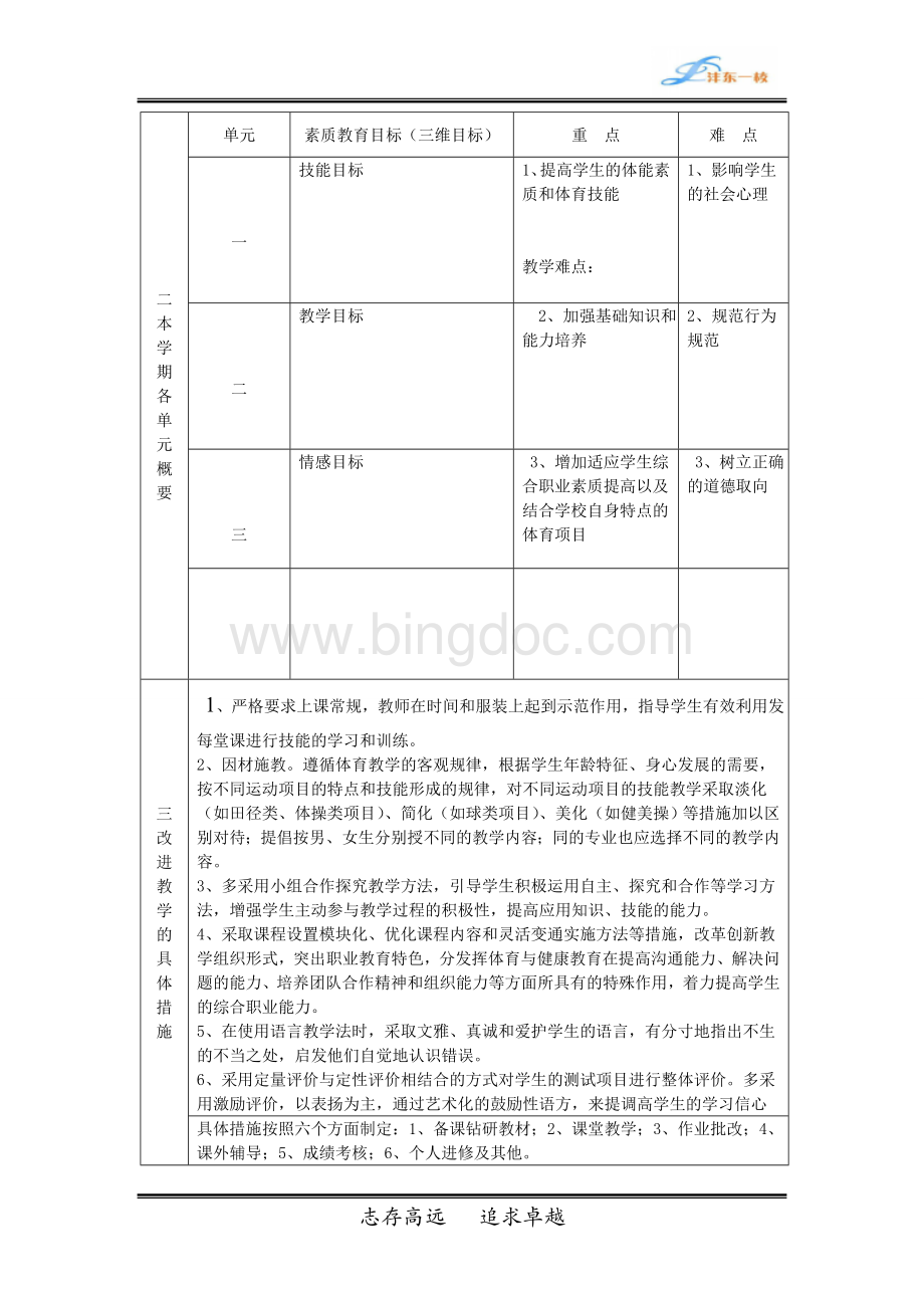 2020年疫情-体育教学计划.doc_第3页