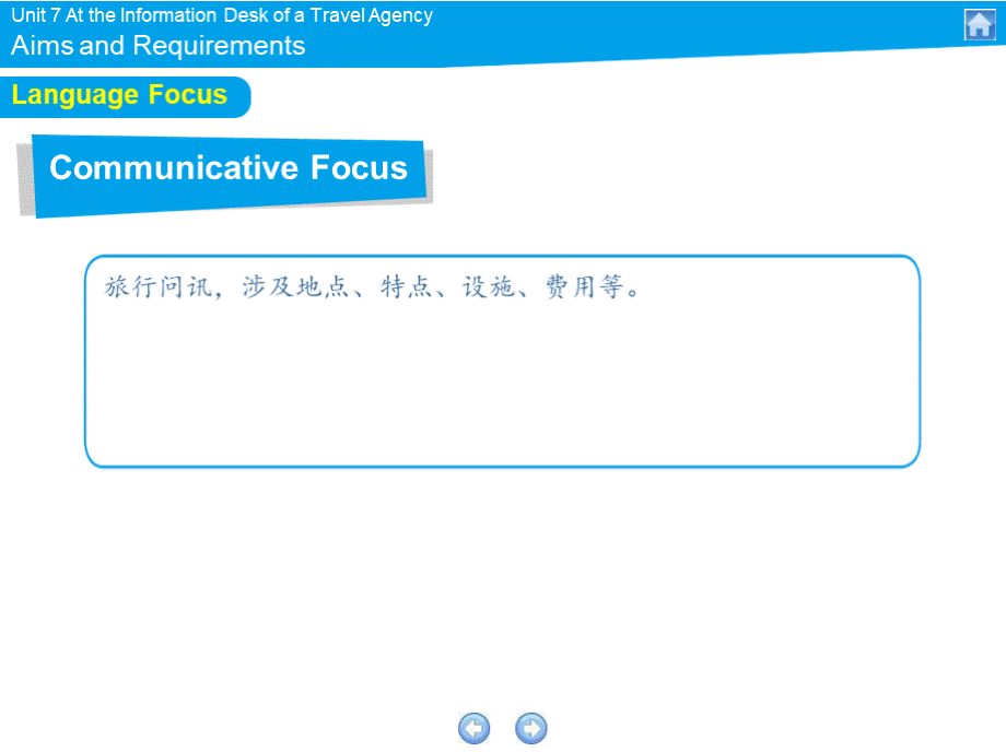 《英语1》大学教学课件unit 7At the Information Desk of a Travel Agency.pptx_第3页