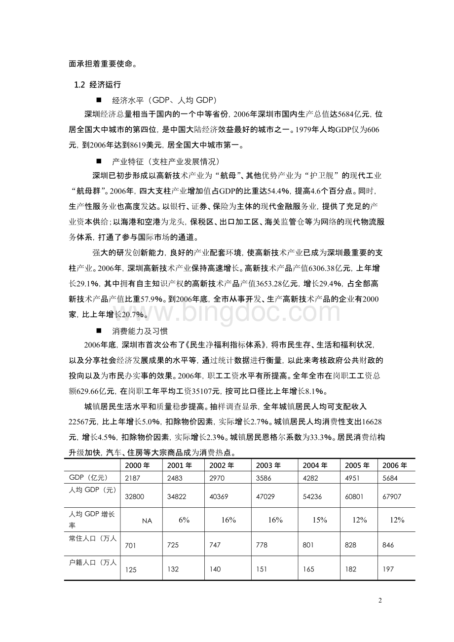 城市发展研究报告(深圳）.docx_第2页