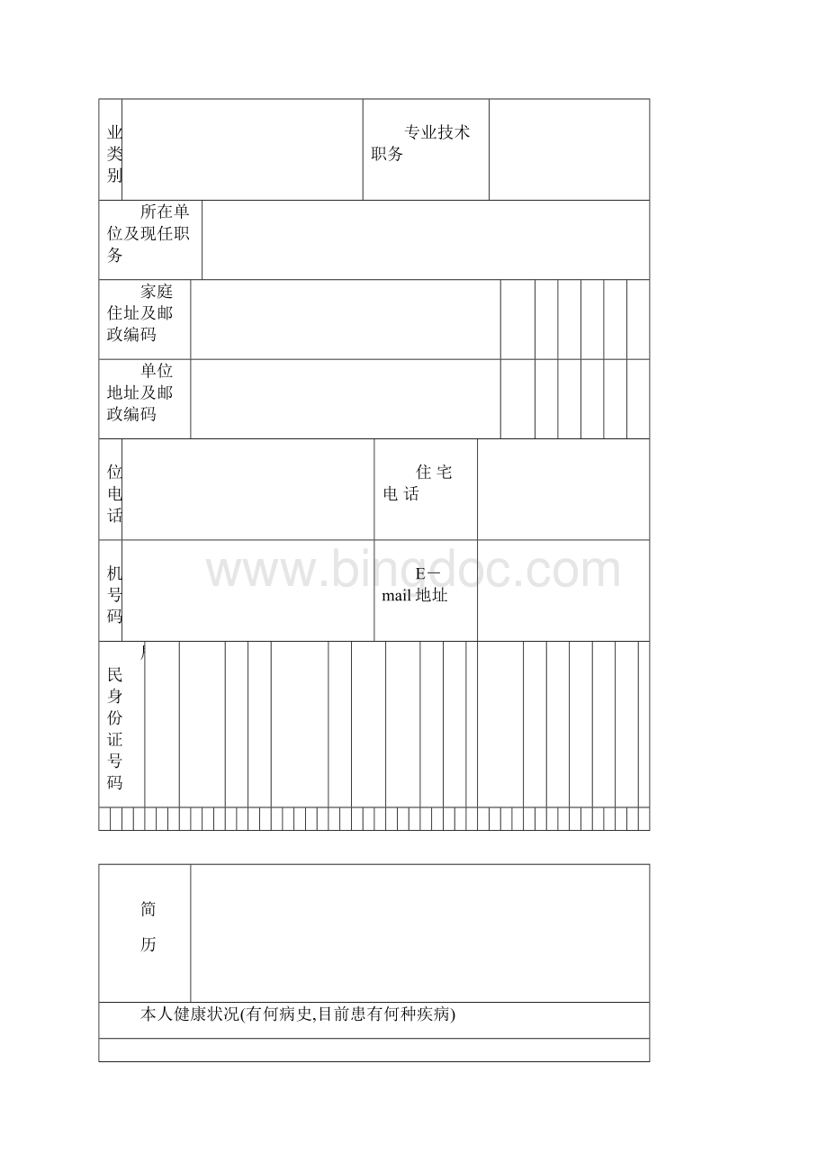 第六批拔尖人才评选表Word格式.docx_第3页