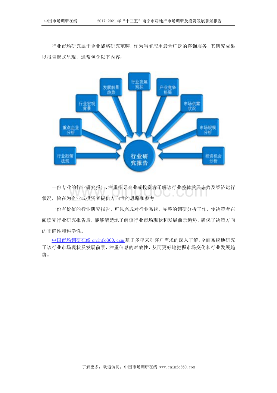 2018年“十三五”南宁市房地产市场调研及投资发展前景报告目录Word文档下载推荐.docx_第2页