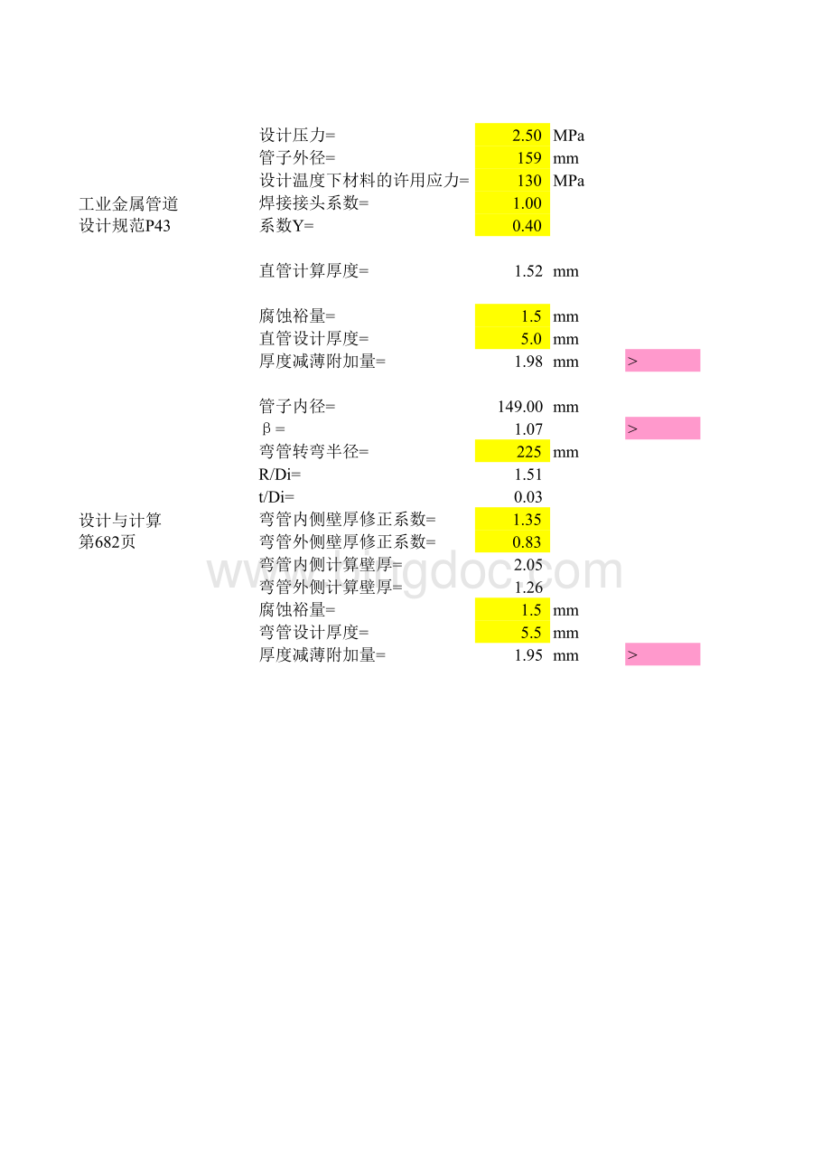 管道防腐油漆用量计算(非常实用).xls_第1页