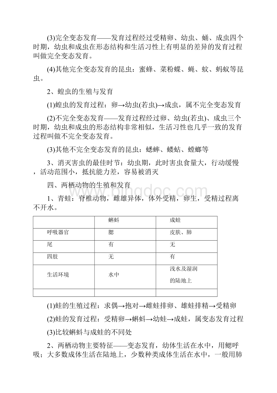 苏教版初二生物上册复习资料Word格式.docx_第3页